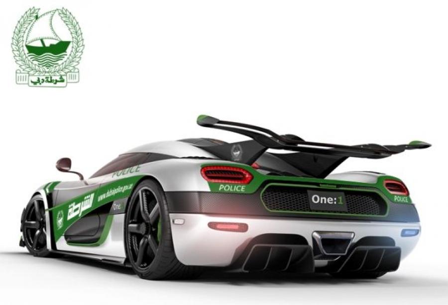  Koenigsegg One:1 Dubai Police Car 2014 года  (фото 2 из 2)